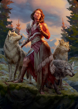 Art Series: Arlinn, the Pack's Hope Card Front