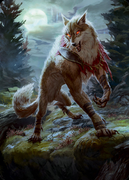 Art Series: Arlinn, the Moon's Fury Card Front