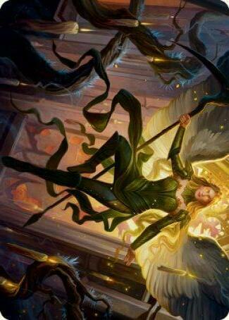 Art Series: Sigarda, Champion of Light Card Front