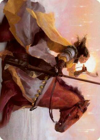 Art Series: Sunrise Cavalier Card Front