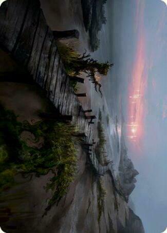 Art Series: Deserted Beach Card Front