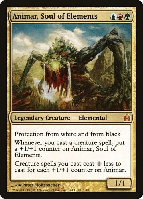 Animar, Soul of Elements Card Front