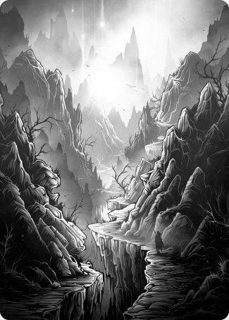 Art Series: Mountain Card Front