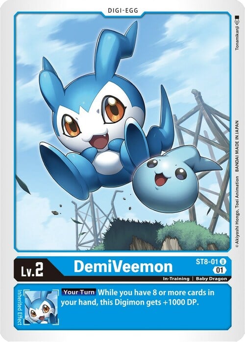 DemiVeemon Card Front