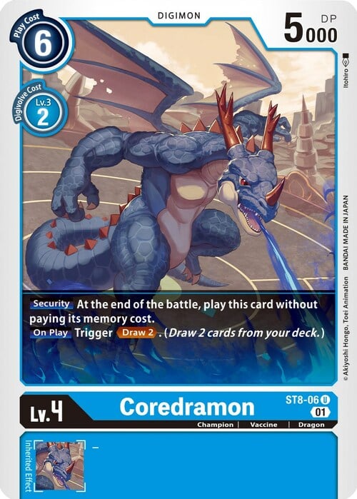 Coredramon Card Front