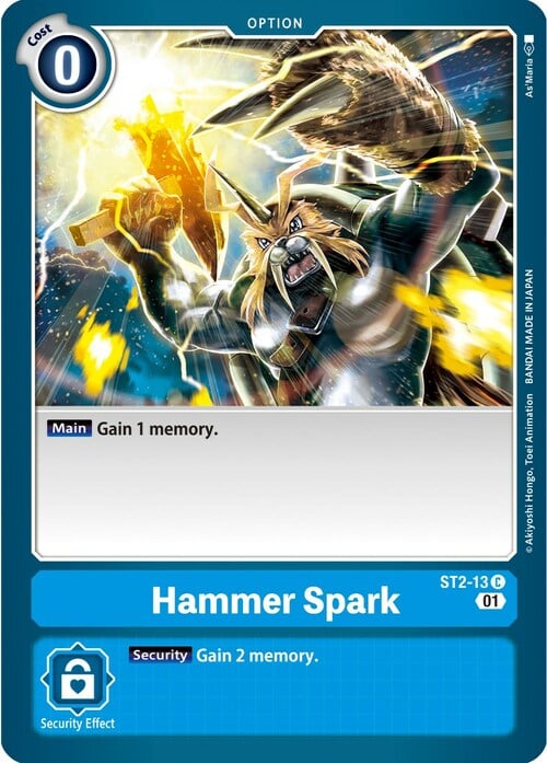 Hammer Spark Card Front