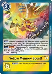 Yellow Memory Boost! P-037