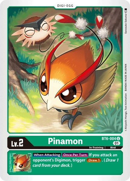 Pinamon Card Front