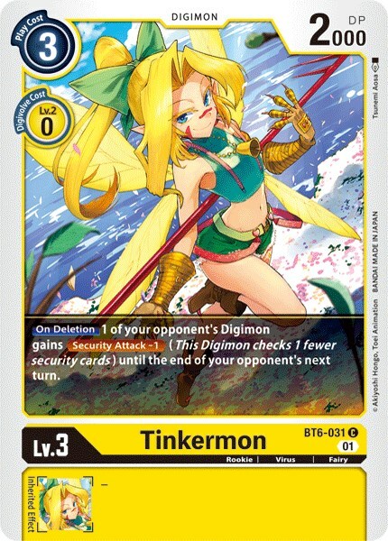 Tinkermon Card Front