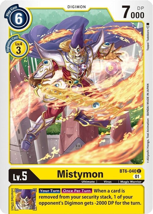 Mistymon Card Front