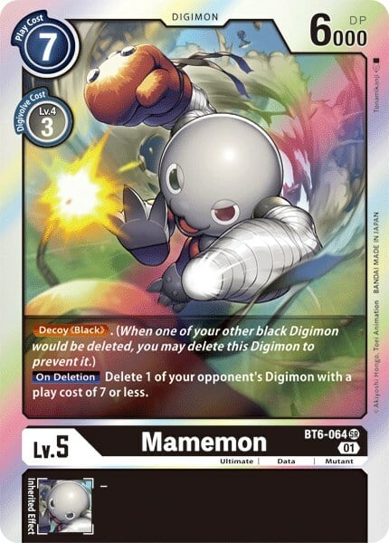 Mamemon Card Front