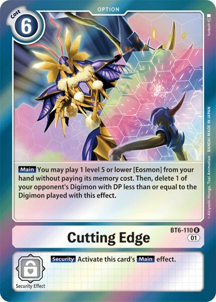 Cutting Edge Card Front