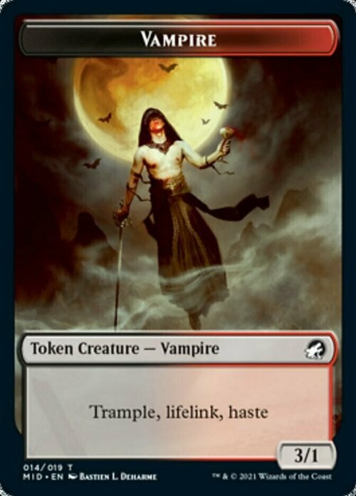 Vampire Card Front