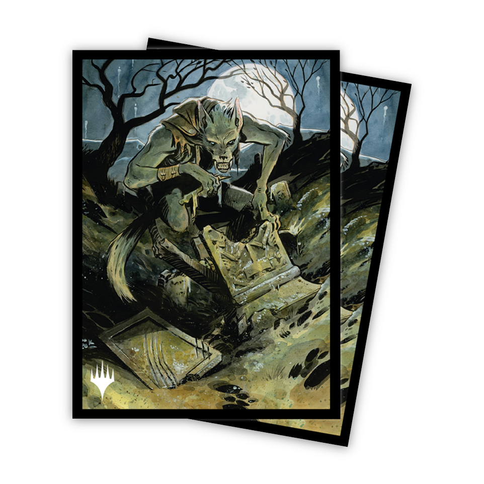 Innistrad: Midnight Hunt | "Graveyard Trespasser // Graveyard Glutton" Sleeves