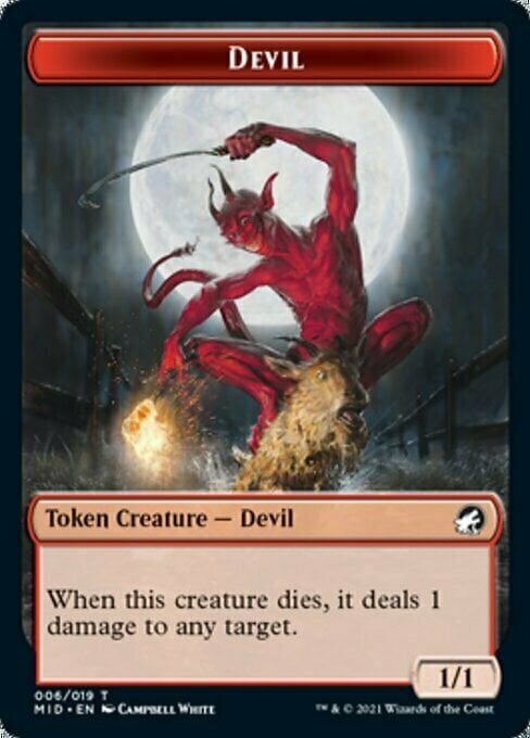 Devil Card Front
