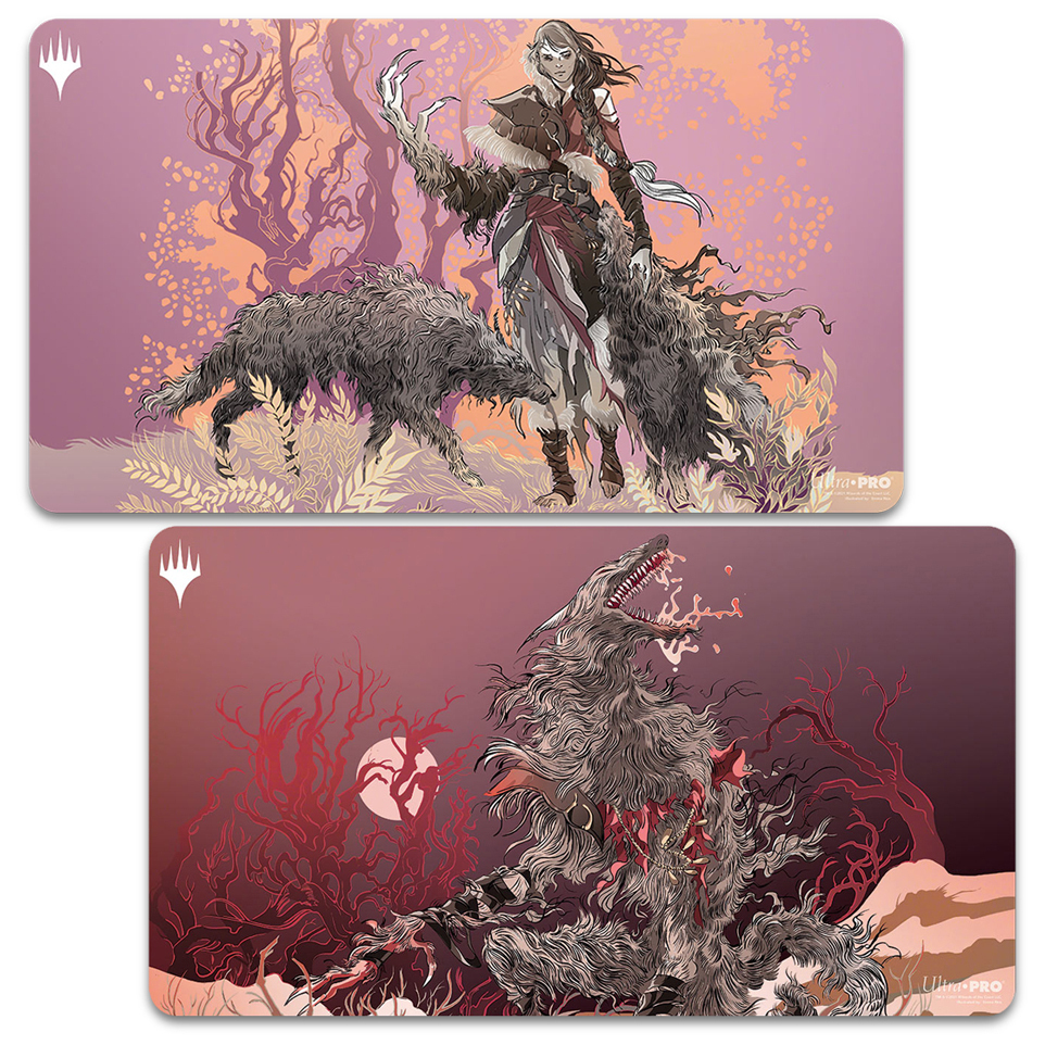 Innistrad: Midnight Hunt | "Arlinn, the Pack's Hope // Arlinn, the Moon's Fury" Double-Sided Playmat