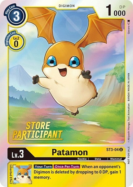 Patamon Card Front