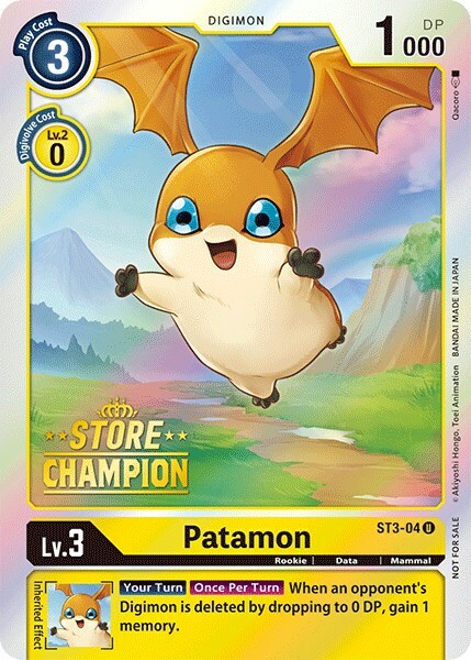Patamon Card Front