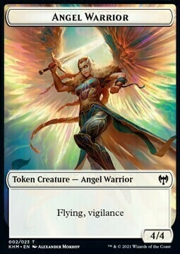 Angel Warrior // Dwarf Berserker Card Front