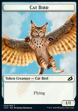 Cat Bird // Human Soldier Card Front