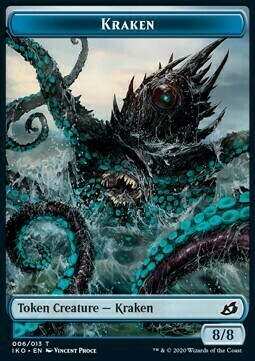 Kraken // Human Soldier Card Front