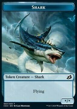 Shark // Human Soldier Card Front
