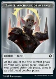 Zariel, Archduke of Avernus Emblem // Treasure