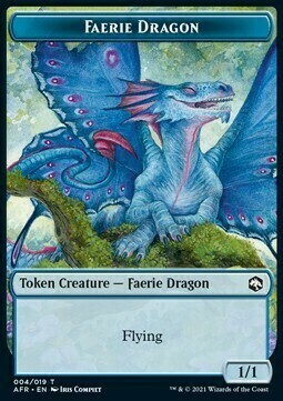 Faerie Dragon // Dog Illusion Card Front