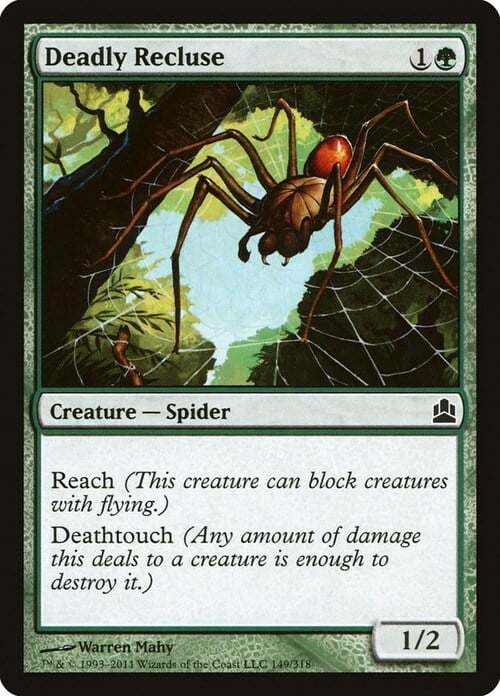 Deadly Recluse Card Front