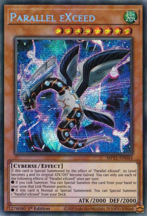 Parallelo eXceed Card Front