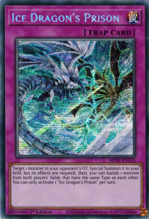 Ice Dragon's Prison Card Front
