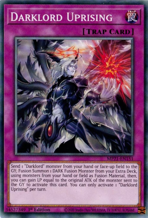 Darklord Uprising Card Front