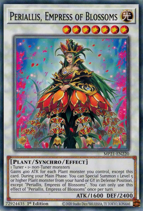 Periallis, Emperatriz de las Floraciones Frente