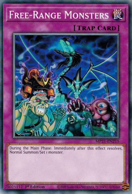 Free-Range Monsters Card Front