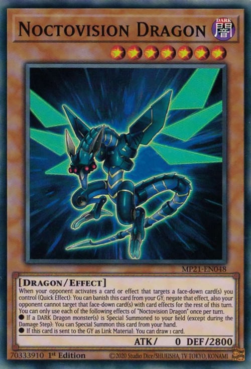 Noctovision Dragon Card Front