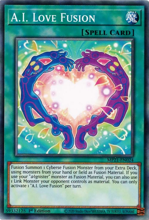 A.I. Love Fusion Card Front