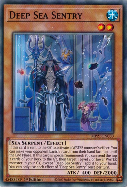 Deep Sea Sentry Card Front