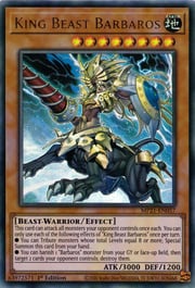 King Beast Barbaros · Ultra Rare 057