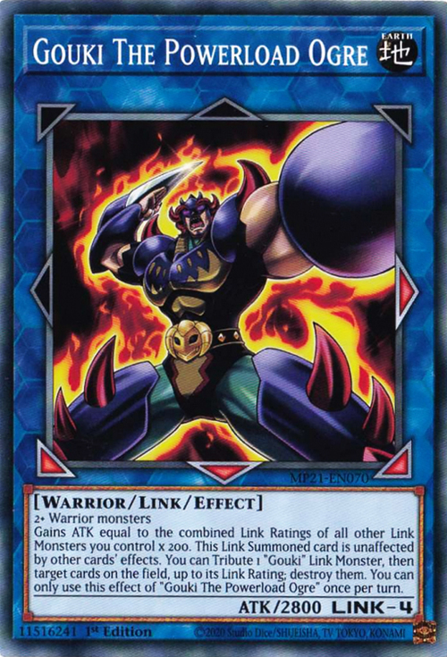 Gouki Il Pienopotere Orco Card Front