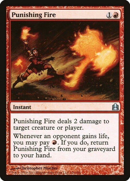 Punishing Fire Card Front