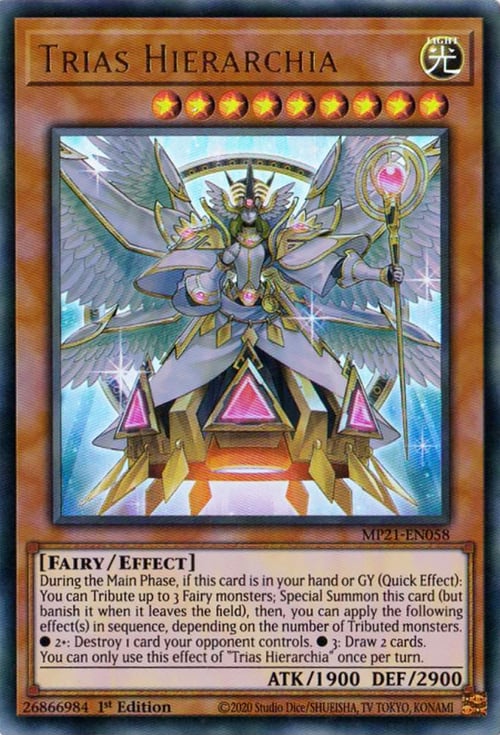 Trias Hierarchia Card Front