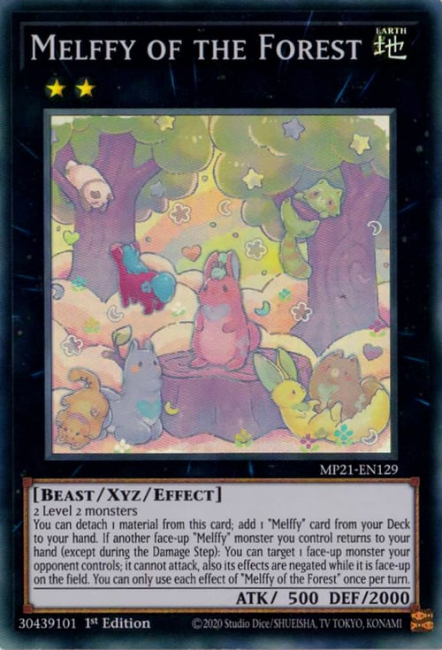 Melffy della Foresta Card Front