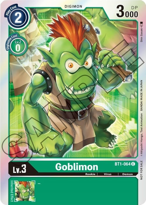 Goblimon Card Front