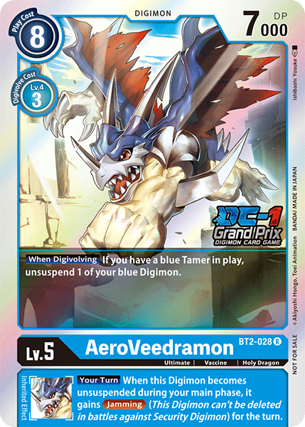 AeroVeedramon Card Front