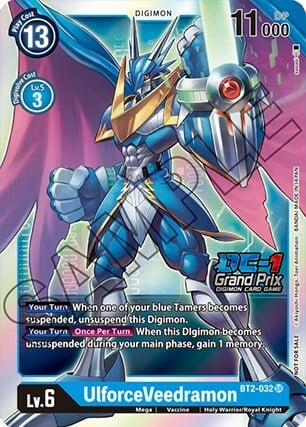 UlforceVeedramon Card Front