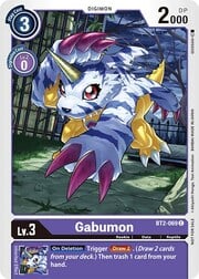 Gabumon · Official Tournament Pack Vol.3 BT2-069P