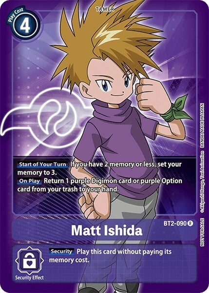 Matt Ishida Card Front