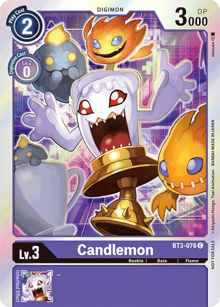 Candlemon Card Front