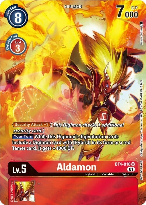 Aldamon Card Front