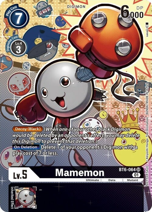 Mamemon Card Front